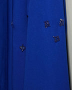 Blue beads abaya