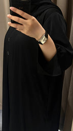 Button-down abaya